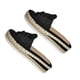 thumbnail image 5 of Sonducket Zapatos de plataforma de cuña, zapatos planos de verano con lazo, sandalias de playa, zapatillas anchas de ocio, sandalias para mujer, Type1 NO1, 5 of 6