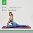 thumbnail image 6 of Gaiam Reversible Yoga Mat, Berry Red, 5mm, 1 mat, 6 of 8