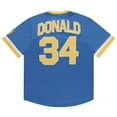 thumbnail image 2 of Jersey de béisbol Disney Donald Duck para hombre, azul, talla M, 2 of 6
