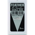 thumbnail image 2 of 100 Ct FEATHER HI-STAINLESS DOUBLE EDGE DE RAZOR BLADES NEW HAIR REMOVE MADE IN JAPAN, 2 of 2