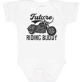 thumbnail image 3 of Inktastic Future Riding Buddy Boys or Girls Baby Bodysuit, 3 of 5