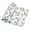 Leafy Canopy, variant on HECCEI Baby Muslin Swaddle Blankets 47" x 47", Unisex Bamboo Cotton Swaddle Blanket, Rounded Arches