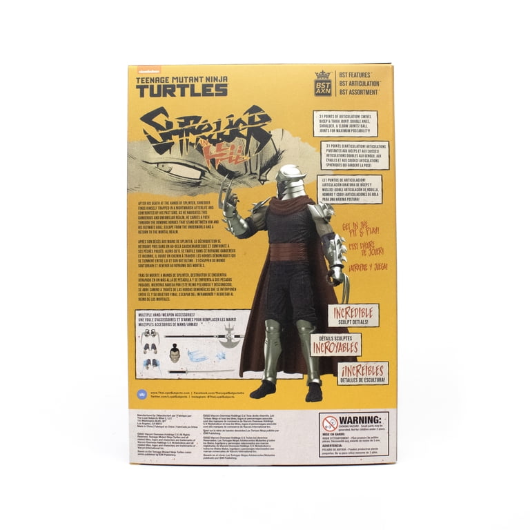 【値下げ】HELL BANKER フィギュア 【未開封】 TMNT Shredder in Hell Comic Book & Action Figure Set - The Loyal