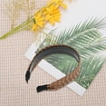 thumbnail image 6 of Unique Bargains 1 Pc Retro Braided Headband 6.1"x4.72" Brown, 6 of 6