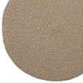 thumbnail image 3 of Dainty Home Set of 6 Placemats | Elegant and Durable | 15x15 in Round Woven Non-Slip Washable Place Mats | Tear-Resistant Heat | Resistant Placemats, 3 of 4