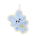 thumbnail image 6 of Bunny Shaped Kitchen Towel Set Highly Absorbent Hand Dish Cloth for Easter Spring Home Decor and Practical Use(Blue), 6 of 6