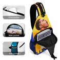 thumbnail image 4 of Jude Bellingham Riñonera Bandolera con Estampado Integral para Hombres y Mujeres, Bolso Cruzado Gráfico de Tendencia, Mochila de Hombro Streetwear para Ciclismo y Deportes, Riñonera Versátil Casual, 4 of 6