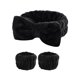 thumbnail image 1 of Diademas para lavar la cara para mujer, bandas para el cabello de lana Coral, brazaletes, bandas impermeables, pulseras absorbentes, conjunto de accesorios para el cabello, 1 of 4
