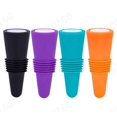 thumbnail image 4 of 12 tapones de vino, tapas de silicona para botellas de vino, tapón reutilizable que mantiene la carne para el vino champán, colores aleatorios, 4 of 5