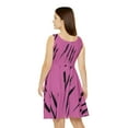 thumbnail image 4 of Effete Feline Claw Marks Scratch Women Skater Dress (AOP), 4 of 6