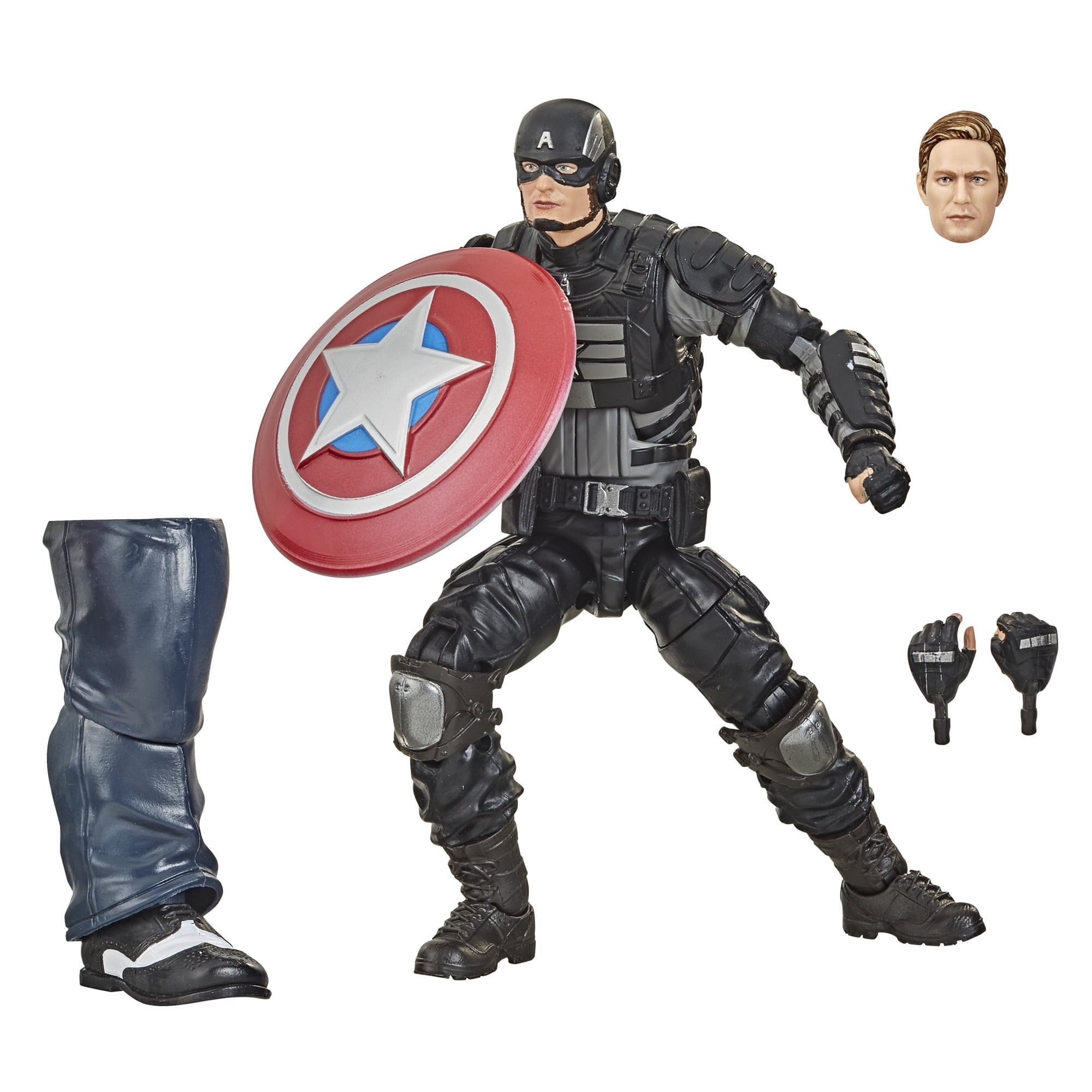 Civil War S.H.Figuarts Toy Gift In Box 6" Black Panther Figure Captain America 