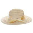 thumbnail image 6 of Panama Jack Women's Sun Hat - Straw Paper Braid Safari, 3 1/2" Big Brim, UVA/UVB Sun Protection (Natural), 6 of 9