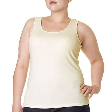 Metro7 - Women's Plus Ribbed Tank Top