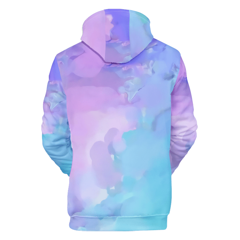Printed Tie Long Sleeve Hoodies Printed Tie Long Sleeve Hoodies