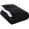 thumbnail image 5 of BedDecor 300 GSM 1Pcs Reversible Solid (Black,Twin/Twin Xl) 100% Egyptian Cotton Base Comforter, 5 of 8