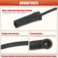 thumbnail image 5 of Unique Bargains Car Spark Plug Coil Wires Ignition Coil Cable 7mm Fit?for Chevrolet Astro G10 No.12074078 - Pack of 7, 5 of 7