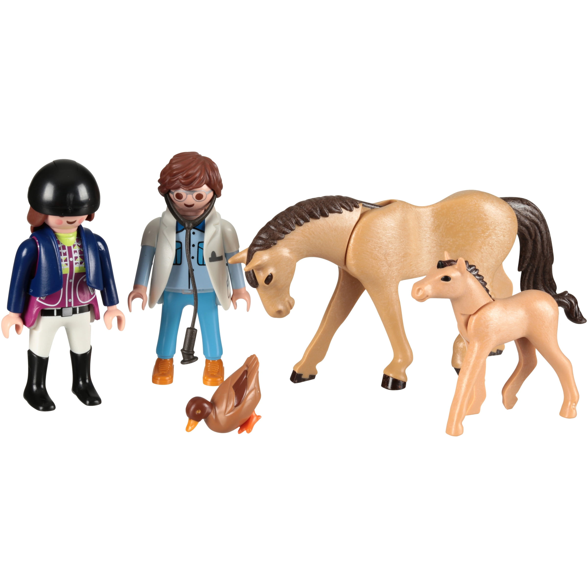 playmobil horse paddock