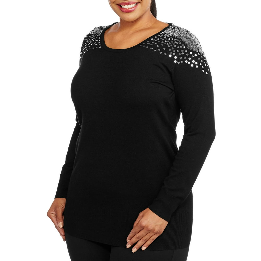 walmart tunic tops plus size