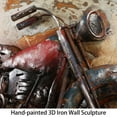 thumbnail image 4 of Empire Art Direct PMO-140318C-1624 Motorcycle 5 Mixed Media Iron Hand Painted Dimensional Wall Art, 4 of 10