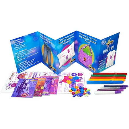 Hannah Montana Dazzling Designs Fabric Decorating Kit