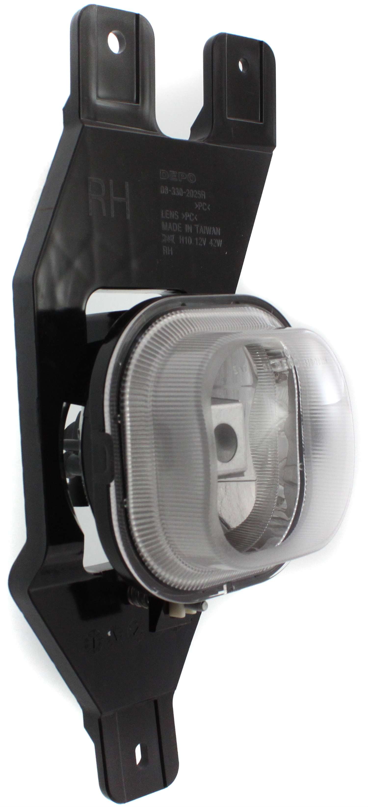 Replacement F107521 Fog Light Compatible with 1999-2004 Ford F-250 Super Duty F-350 Front, Right Passenger With bulb(s)