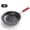 Red, variant on edx Ceramic Nonstick Frying Pan, 8-Inch Egg Pan, Aluminum Pans with Stainless Steel Base, Nonstick Pan Skillet, Oven & Dishwasher Safe, Black