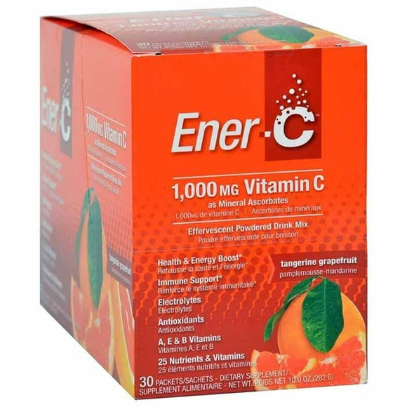 Ener-C - Vitamine C, 30 sachets | Plusieurs saveurs