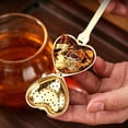thumbnail image 5 of SomWiBe Heart Tea Infuser Spoon, Loose Leaf Tea Steeper for Parties, Colorful Stainless Steel Mesh Strainer, 1 Pc, 5 of 9