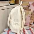 thumbnail image 3 of Angel Backpack Wings Backpack Multi Pastel Color Cutecore Daypack Lightweight Zip Up Casual Backpack with Side Pockets for Teen Women Campus Weekend Trip,Blue, 3 of 6
