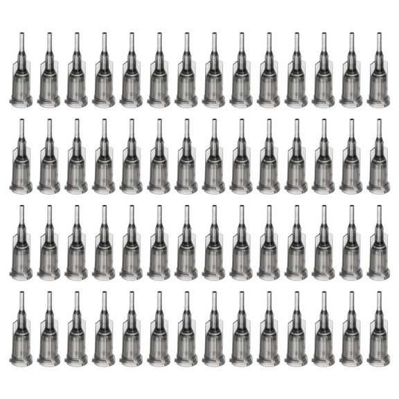 Uxcell Blunt Tip Dispensing Needle for Liquid Glue Gun, 16G 1/4", 100Pcs Gray