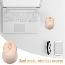 Hwkond Wireless Mouse Mode Wireless Mouse 2.4G BT5.2 Charging 4D Mute Rechargeable-mode Bluetooth Wireless Mouse Silent on Clearance