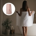 thumbnail image 6 of Unique Bargains 1pc Soft Absorbent Bath Towel 27.8" Length Pink, 6 of 7