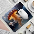 thumbnail image 2 of FeBohao Funny Mouse Pad Mat for Gaming Jiaji Cloth Durable Unique Design Pattern Square Pretty Office Computer Men Supply Cool Vintage Haves Kids School Jellyfish, 2 of 6