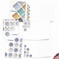 thumbnail image 4 of 20 Assorted Blank Eid Notecards Bulk Box Set 4 x 5.12 Inch with Envelopes (10 Designs, 2 Each) Ramadan, Variety Muslim Holiday Cards - Eid Mubarak, 4 of 6