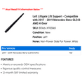 thumbnail image 2 of Left Liftgate Lift Support - Compatible with 2017 - 2019 Mercedes-Benz GLE43 AMG 4-Door 2018, 2 of 2
