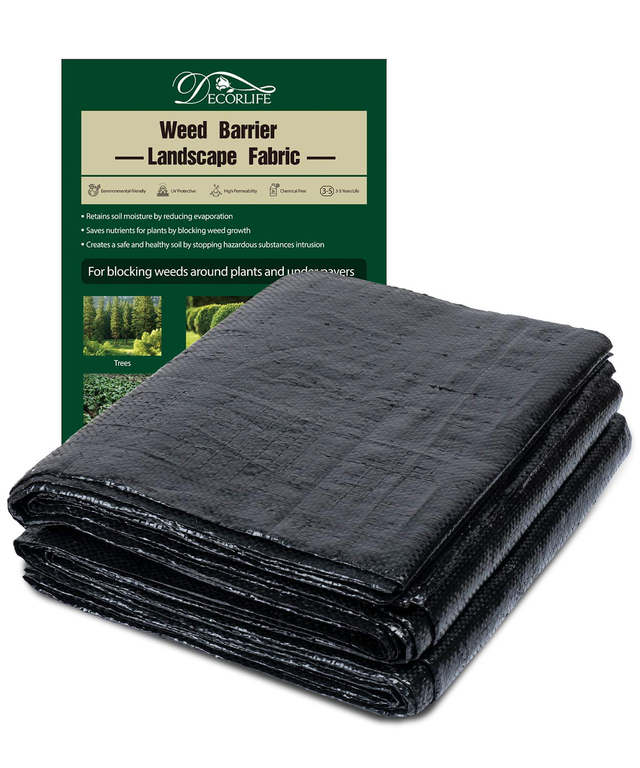 Towel Mulch Black Checkered Green Polypropylene Sunflower MT 50 x 1,5mt 
