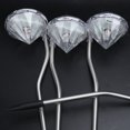 thumbnail image 2 of LED Solar Garden Light Outdoor Landscape Ground Mount Lamp Diamond Shape Pathway Lamp Fenc, 2 of 8