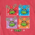 thumbnail image 3 of Teenage Muntant Ninja Turtle -  Reindeer Turtles - Toddler And Youth Short Sleeve Graphic T-Shirt, 3 of 5