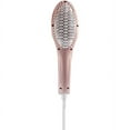 thumbnail image 3 of Vivitar Rose Gold Ceramic Straightening Hair Brush, 3 of 7