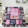 thumbnail image 2 of Dog Mom Blanket Gifts for Dog Mom Best Dog Mom Ever 50”x60” Soft Throw Blanket Dog Mom Birthday Gifts for Women Dog Lovers Women for Dog Lovers, 2 of 5