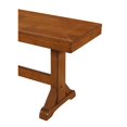 thumbnail image 4 of Pemberly Row Banc à Manger 48" en Marron Antique, 4 of 4