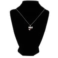 thumbnail image 3 of Collar con Dije de Ajolote Corazón Rojo 100% Plata Fina .925, 3 of 4