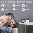 thumbnail image 4 of Under 10 Measuring Tools Digital Hygrometer Indoor Outdoor Thermometer Wireless Temperature Digital Thermometer Room Humidity, 4 of 9