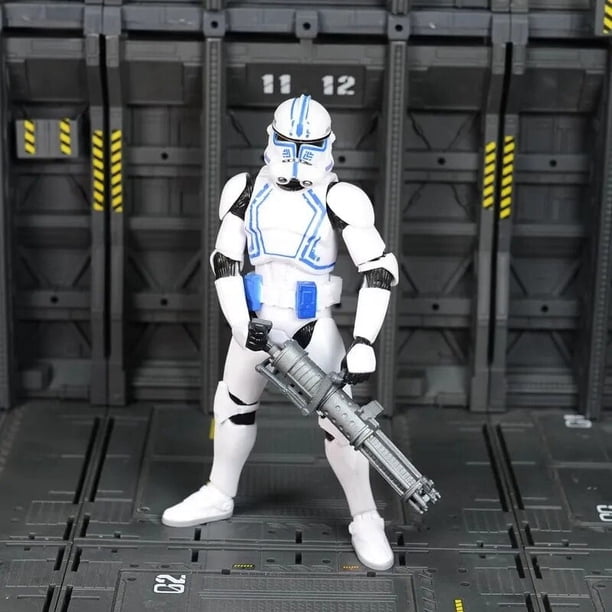 Figura de acción de Star Wars 501st Legion Phase 2 ARF Trooper Advanced Recon Force Gunner Squad Leader 6 ", modelo de juguetes clon Boomer