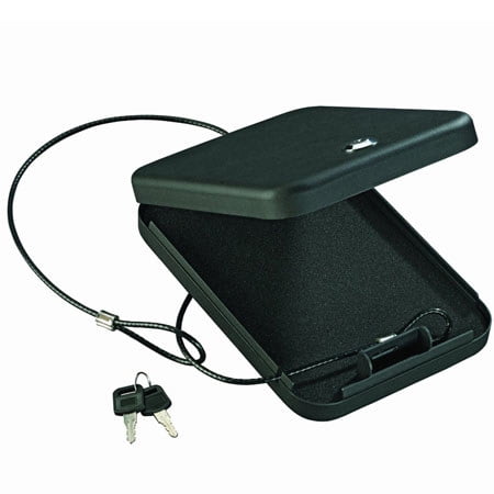 STACK-ON KEY LOCK PORTABLE SECURITY CASE 6.5 X 9.5 X 1.75 BLACK