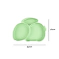 thumbnail image 3 of Platos de dibujos animados para niños, platos antideslizantes para alimentación de bebés, vajilla con ventosa no tóxica Likrtyny Para estrenar, 3 of 9