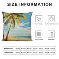 thumbnail image 5 of BANET Throw Pillow Cushion Cover, with Black , Decorative Square Accent Pillow Case 20x20in, 5 of 5