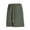☪334-Army Green, variant on Men's Solid Simple Casual Elastic Waist Back Pocket Straight Leg Opening Outdoor Sport Shorts