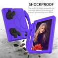 thumbnail image 6 of Allytechgroup Kids Shockproof Case for Apple iPad mini 6th Generatio 8.3 Inch, Silicone EVA Handle Stand Protective Kids Friendly Lightweight Tablet Case Cover Girls Boys, Purple, 6 of 7