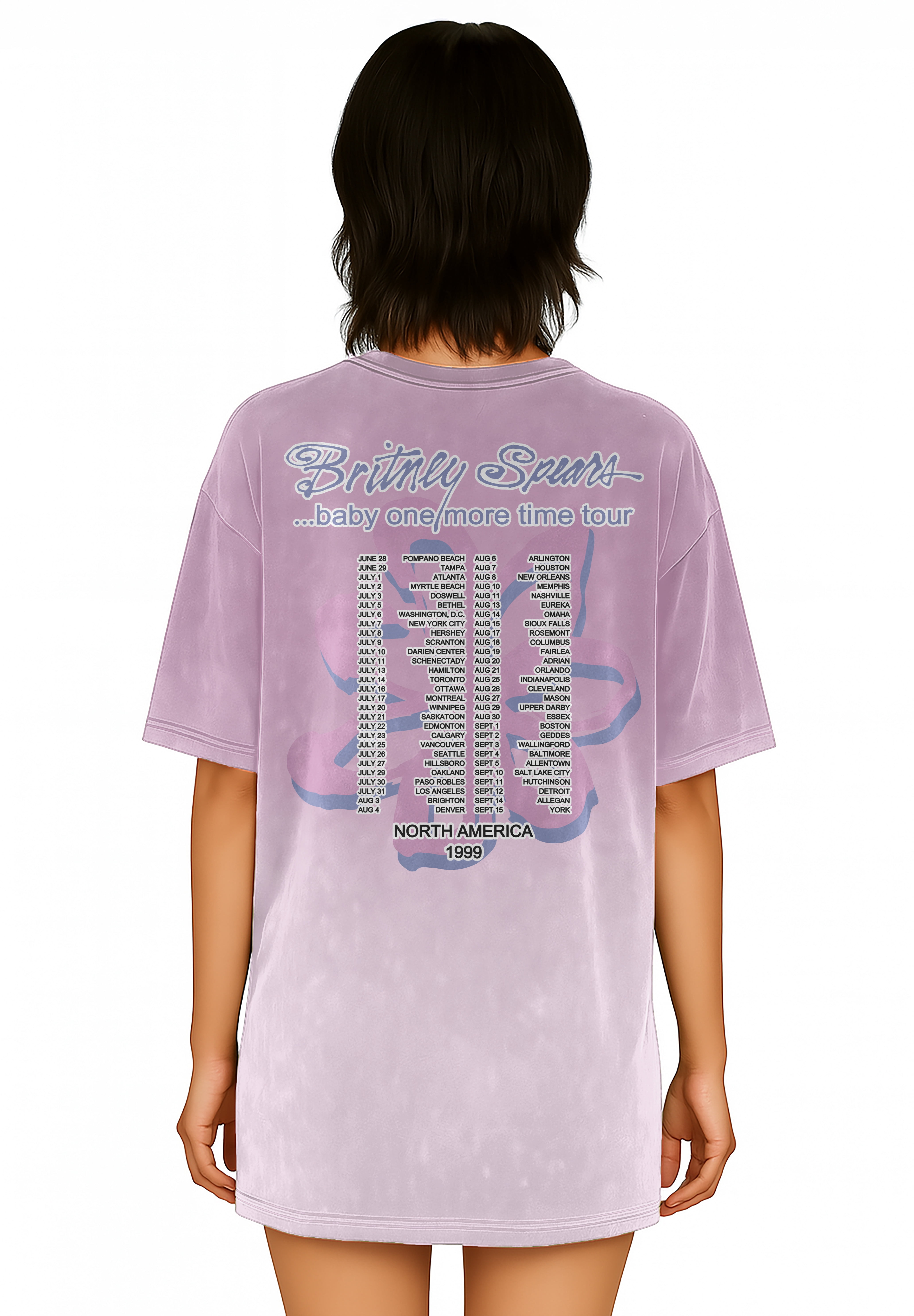 Brtiney Women's Oversized Sleep Shirt, Sizes XS-3X